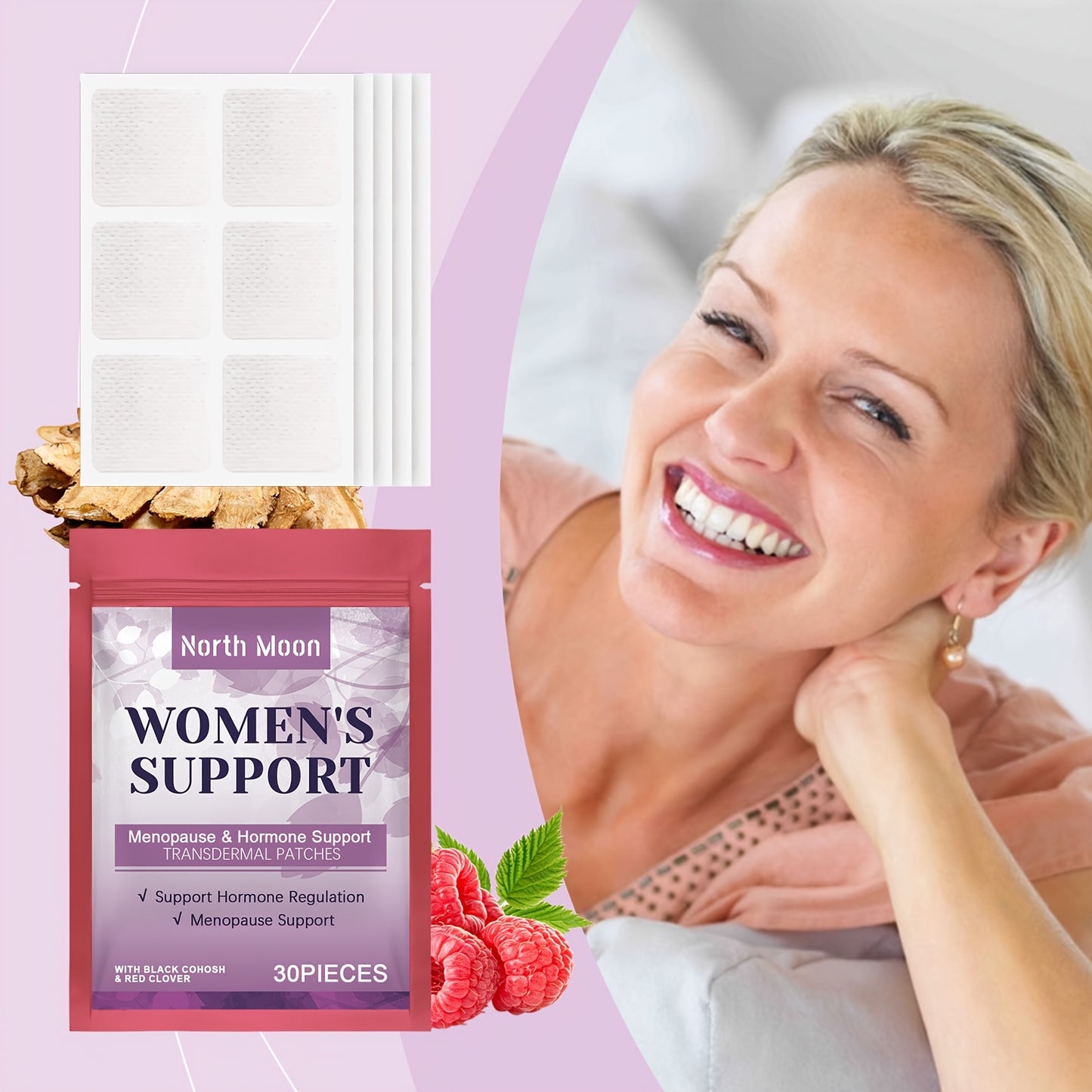 Gentle Formula Care Women's Daily Body Comfort Patch 30pcs