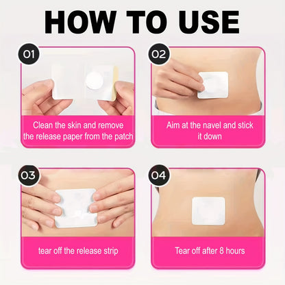 60pcs Shaping Patches for Tummy, Waist, Arms & Legs - Hydrating Hyaluronic Acid, Fresh Scent, Easy-to-Apply & Long-Lasting Adhesive, Hypoallergenic for All Light Beige Types, Belly Shaper, Sleek Design, Secure Fit Design