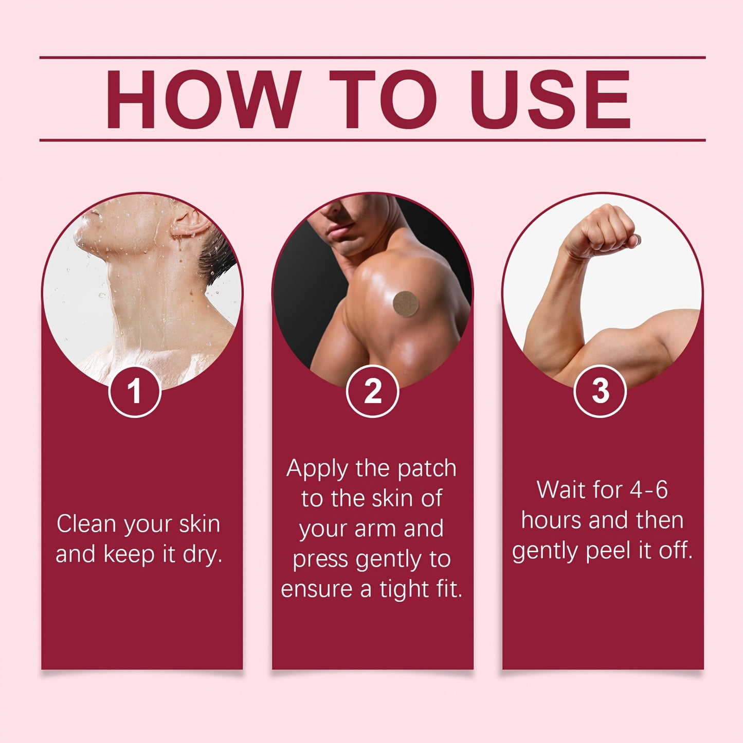 South Moon Black Energy Herbal Patches - 40ct (2 Boxes of 20pcs) with Ginger Extract, Refreshing Non-Greasy Texture for Joyful Vitality, Suitable for All Skin Types