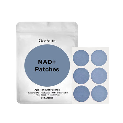 OceAura 30 PATCHES Body Care Patch Gently Nourishes the Skin, Comfortably Enhances Youthful Vitality, and is a Portable Patch