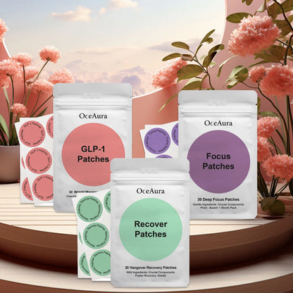 OCEAURA Body Shaping Patches Burning Fat Improve Sagging Skin Belly Tighten Slimming Happy Mood Recover Patches Body Care Tool